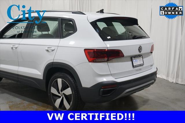 used 2024 Volkswagen Taos car, priced at $22,740