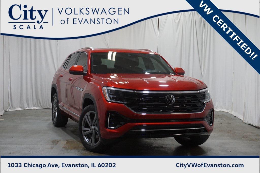 used 2024 Volkswagen Atlas Cross Sport car, priced at $37,990