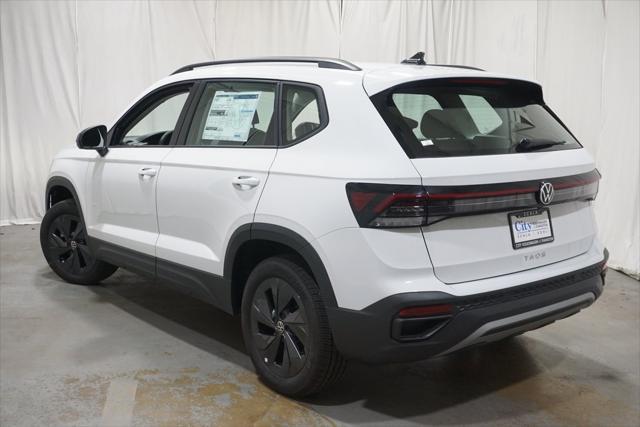 new 2025 Volkswagen Taos car, priced at $25,718