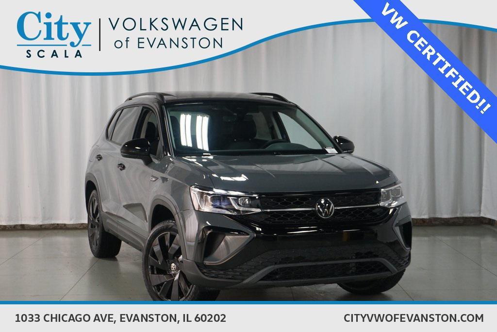 used 2024 Volkswagen Taos car, priced at $27,990