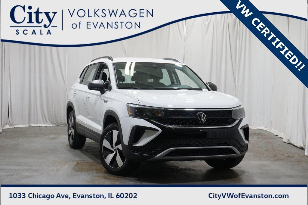 used 2024 Volkswagen Taos car, priced at $22,990