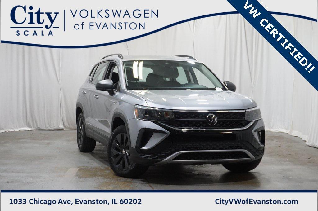 used 2024 Volkswagen Taos car, priced at $20,390