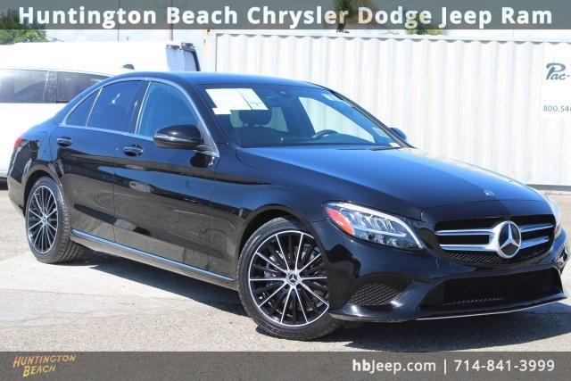 used 2020 Mercedes-Benz C-Class car, priced at $18,990