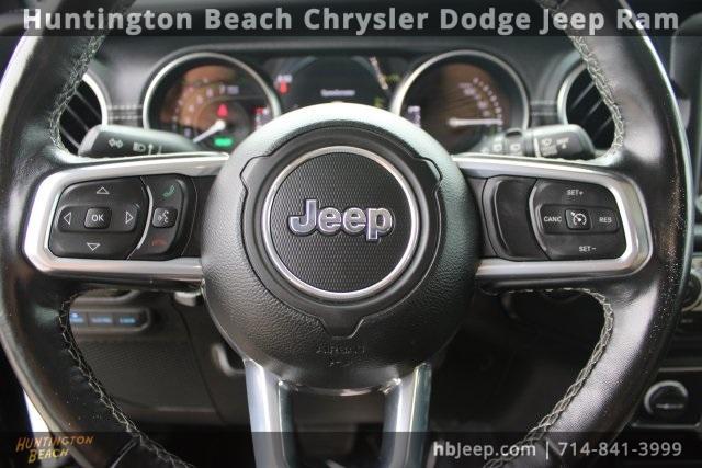 used 2021 Jeep Wrangler Unlimited 4xe car, priced at $29,600