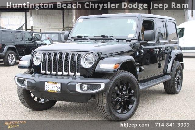 used 2021 Jeep Wrangler Unlimited 4xe car, priced at $29,600