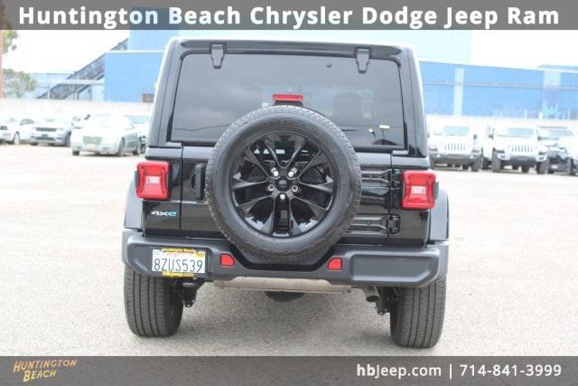 used 2021 Jeep Wrangler Unlimited 4xe car, priced at $29,600