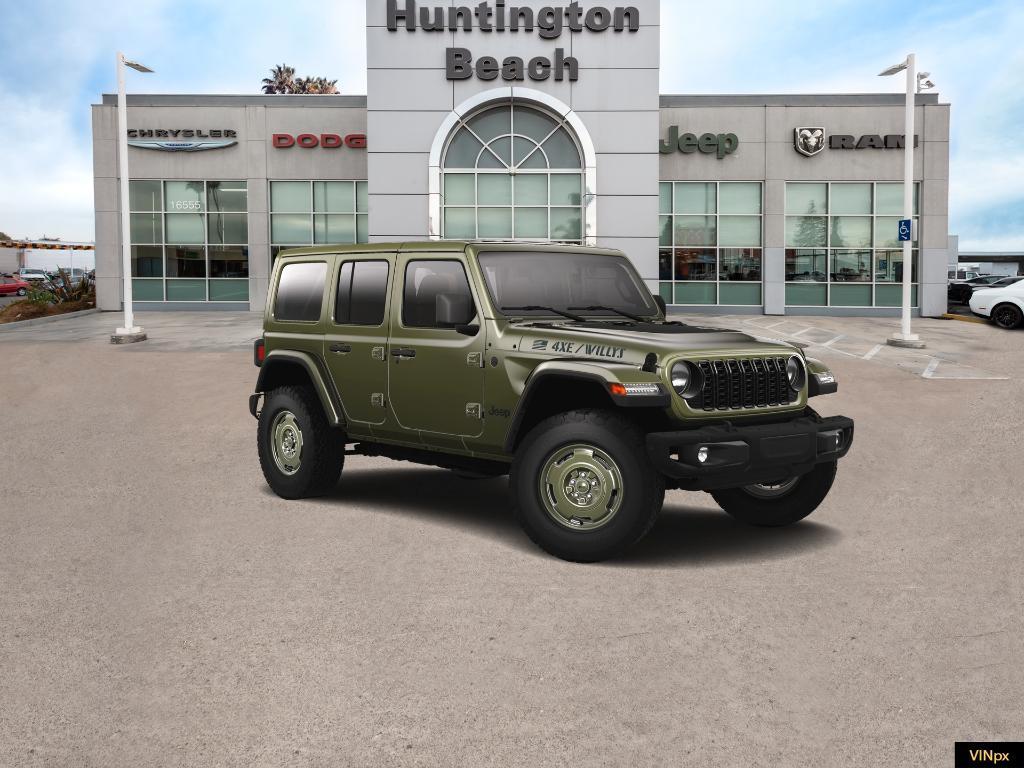 new 2025 Jeep Wrangler 4xe car, priced at $56,350