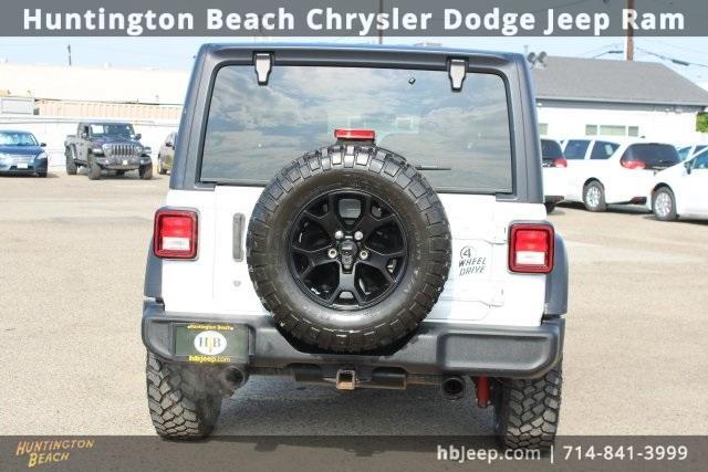 used 2021 Jeep Wrangler Unlimited car, priced at $28,100