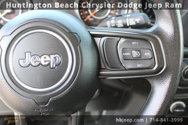 used 2021 Jeep Wrangler Unlimited car, priced at $28,100