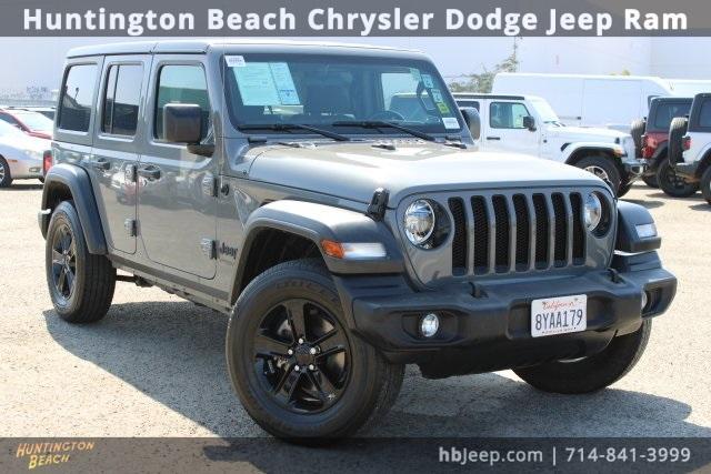 used 2021 Jeep Wrangler Unlimited car, priced at $27,000