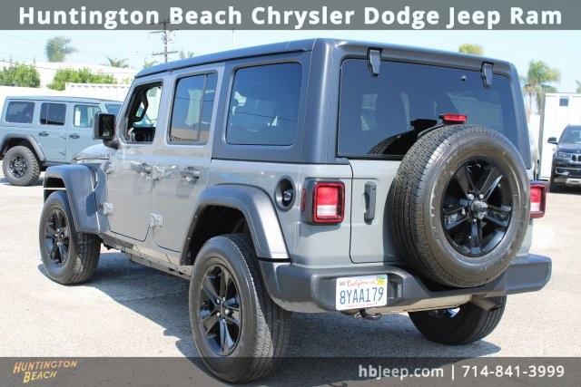 used 2021 Jeep Wrangler Unlimited car, priced at $27,000