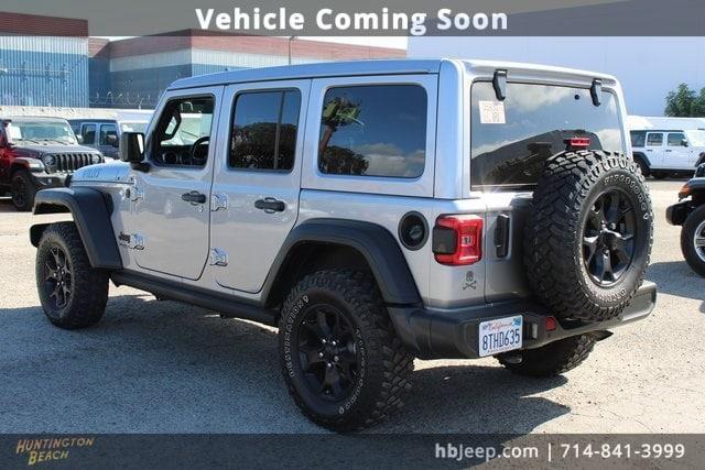 used 2020 Jeep Wrangler Unlimited car, priced at $29,875