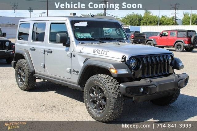 used 2020 Jeep Wrangler Unlimited car, priced at $29,875