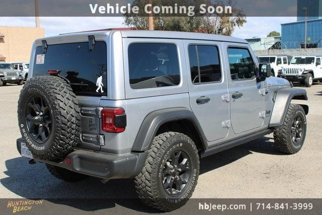 used 2020 Jeep Wrangler Unlimited car, priced at $29,875