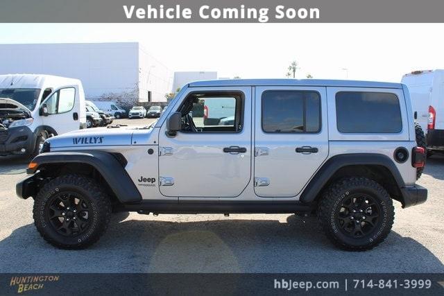 used 2020 Jeep Wrangler Unlimited car, priced at $29,875