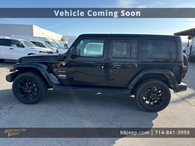 used 2021 Jeep Wrangler Unlimited 4xe car, priced at $28,588