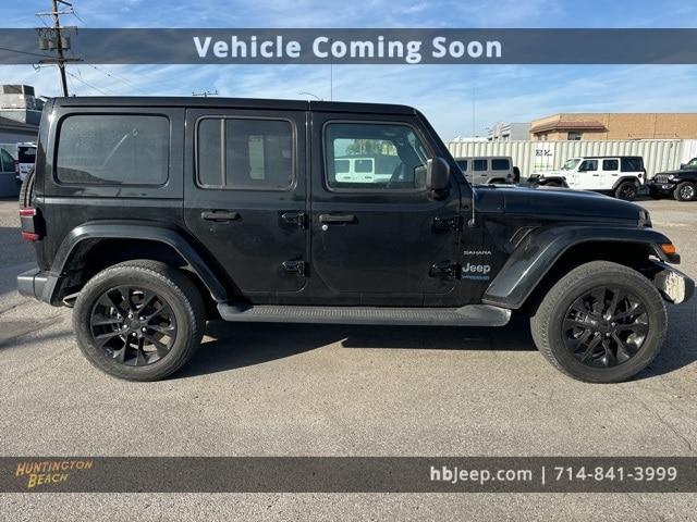 used 2021 Jeep Wrangler Unlimited 4xe car, priced at $28,588