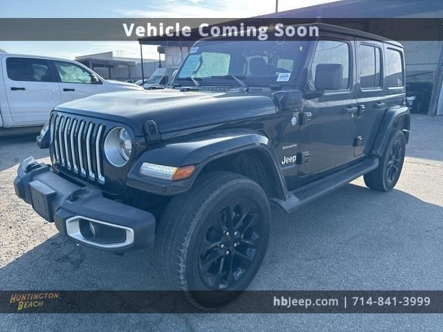 used 2021 Jeep Wrangler Unlimited 4xe car, priced at $28,588