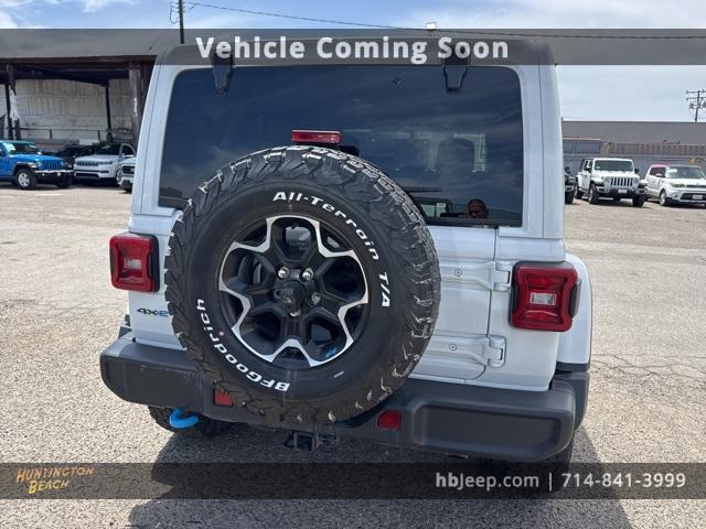 used 2022 Jeep Wrangler Unlimited 4xe car, priced at $32,990