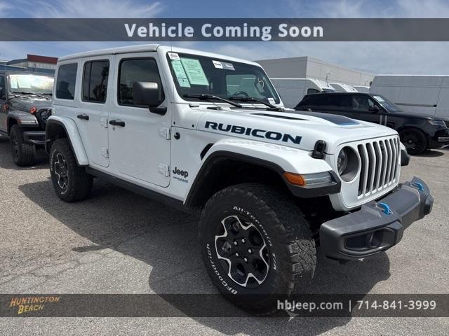 used 2022 Jeep Wrangler Unlimited 4xe car, priced at $32,990