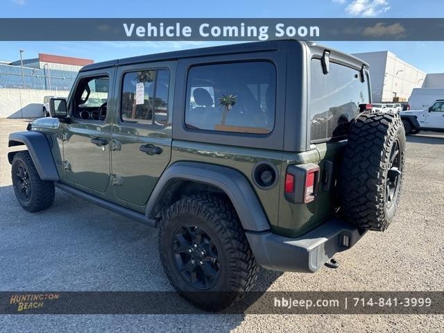 used 2020 Jeep Wrangler Unlimited car, priced at $25,715