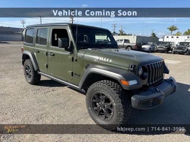 used 2020 Jeep Wrangler Unlimited car, priced at $25,715