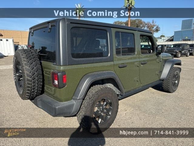 used 2020 Jeep Wrangler Unlimited car, priced at $25,715