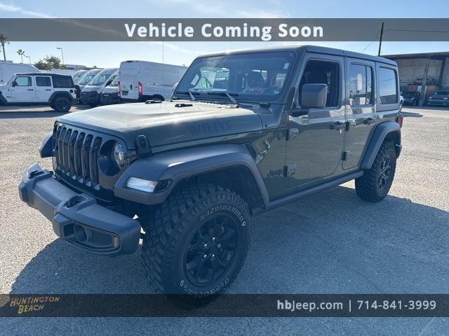 used 2020 Jeep Wrangler Unlimited car, priced at $25,715