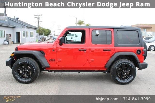 used 2021 Jeep Wrangler Unlimited car, priced at $28,800