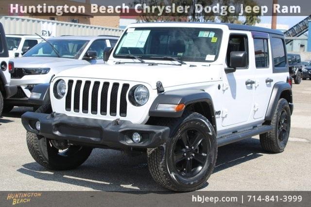 used 2021 Jeep Wrangler Unlimited car, priced at $26,483