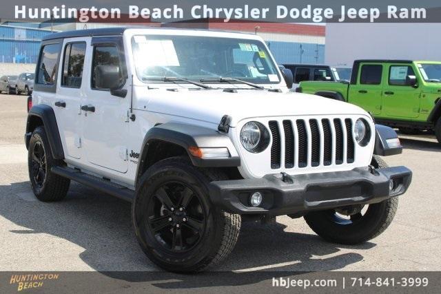 used 2021 Jeep Wrangler Unlimited car, priced at $26,483