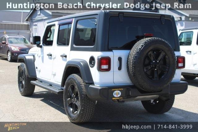 used 2021 Jeep Wrangler Unlimited car, priced at $26,483