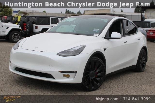 used 2022 Tesla Model Y car, priced at $25,600