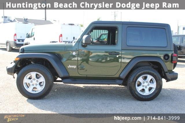used 2021 Jeep Wrangler car, priced at $21,700