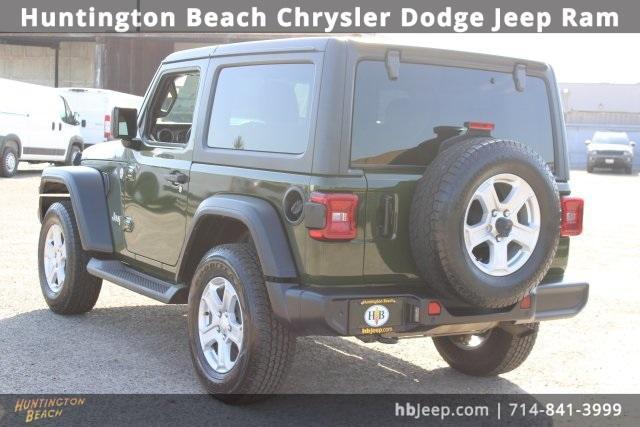 used 2021 Jeep Wrangler car, priced at $21,700