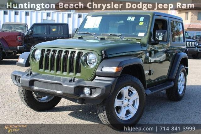 used 2021 Jeep Wrangler car, priced at $21,700