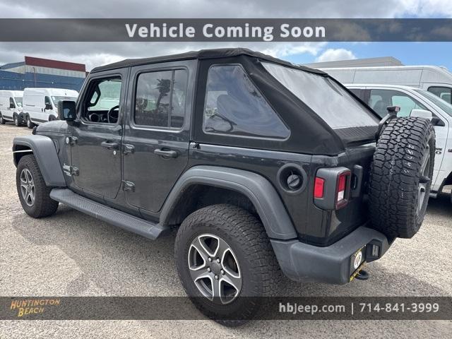 used 2021 Jeep Wrangler Unlimited car, priced at $23,400