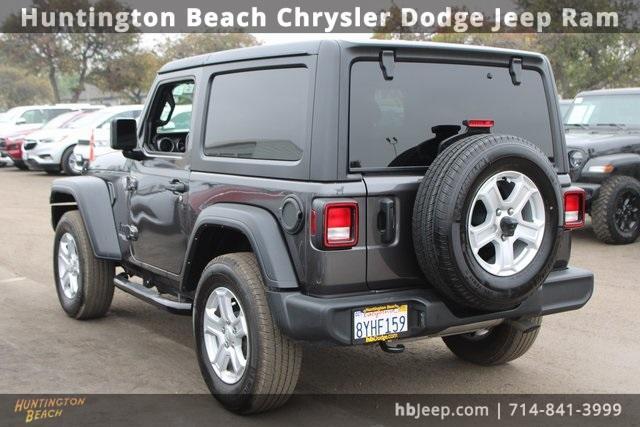 used 2021 Jeep Wrangler car, priced at $25,900