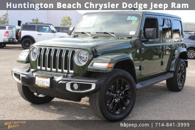 used 2021 Jeep Wrangler Unlimited 4xe car, priced at $26,990
