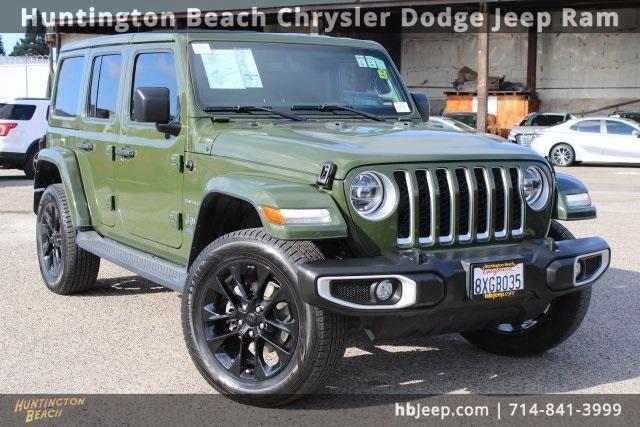 used 2021 Jeep Wrangler Unlimited 4xe car, priced at $26,990