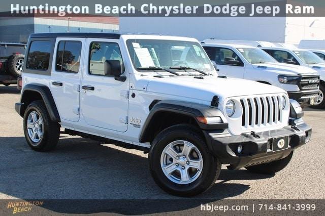 used 2020 Jeep Wrangler Unlimited car, priced at $24,155