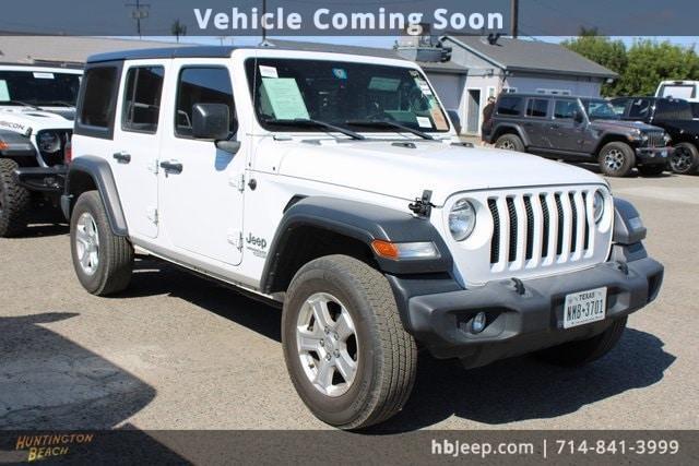 used 2020 Jeep Wrangler Unlimited car, priced at $25,598