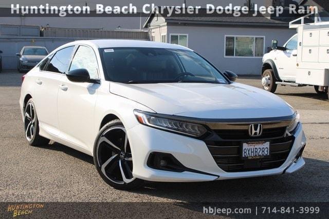 used 2021 Honda Accord car, priced at $18,399