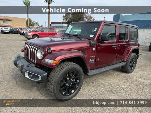 used 2021 Jeep Wrangler Unlimited 4xe car, priced at $25,248