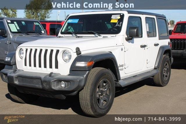 used 2020 Jeep Wrangler Unlimited car, priced at $25,858