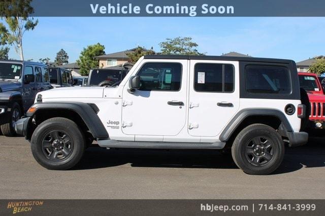 used 2020 Jeep Wrangler Unlimited car, priced at $25,858