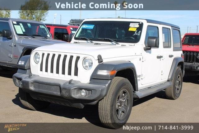 used 2020 Jeep Wrangler Unlimited car, priced at $25,858