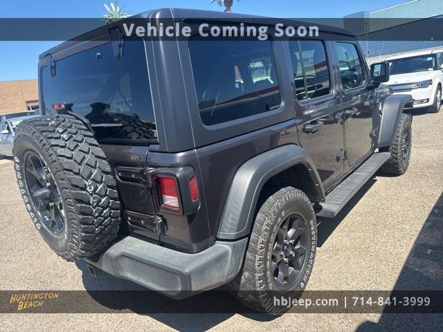 used 2021 Jeep Wrangler Unlimited car, priced at $29,990