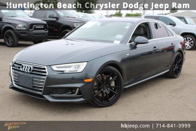 used 2018 Audi A4 car, priced at $15,732