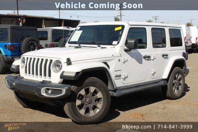 used 2021 Jeep Wrangler Unlimited car, priced at $33,800